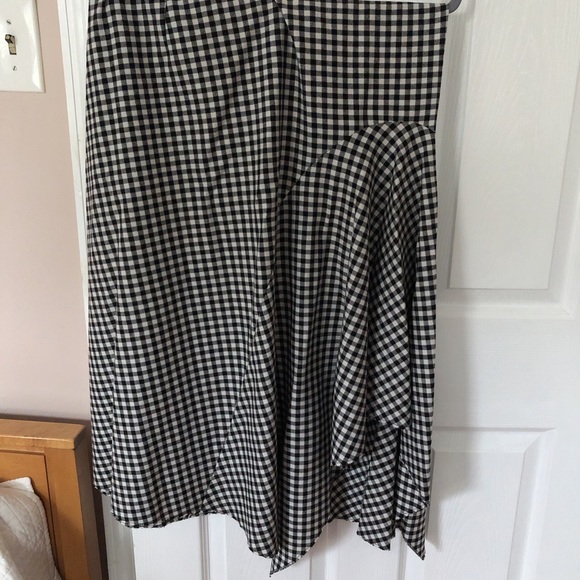 Zara pinup girl 💄 checkered skirt - Picture 2 of 3